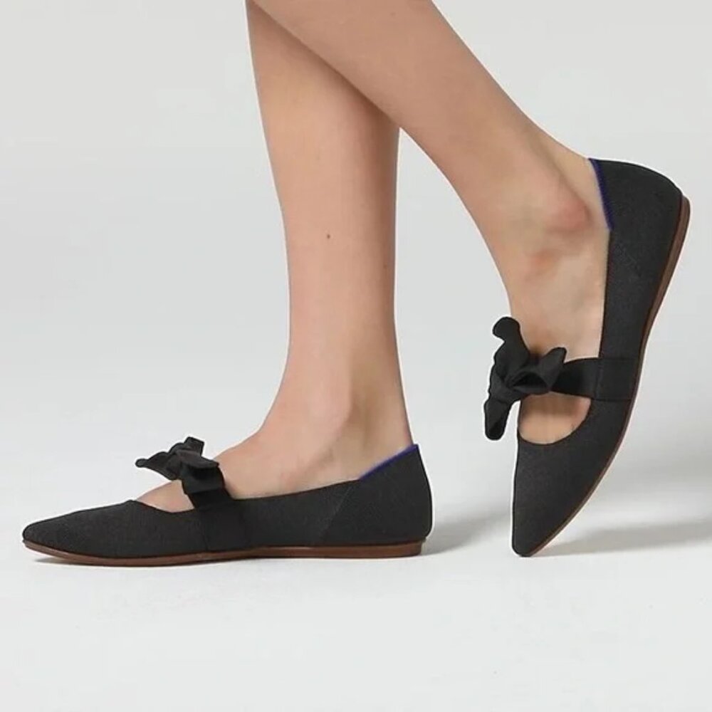 Vintage Rothy's Point Maryjane with Bow